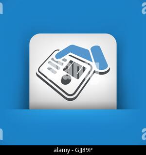 Identity card document Stock Vector