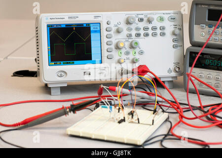 Agilent technologies DSO1012A Oscilloscope Stock Photo