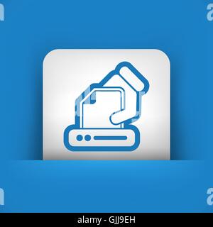 Printer icon Stock Vector