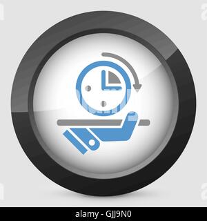 Time for service Stock Vector