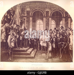 BASA 600K 1 1866 9 Otto von Bismarck, Versailles Stock Photo