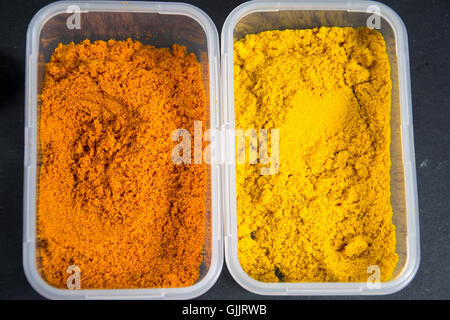 diiferent kinds of spices Stock Photo