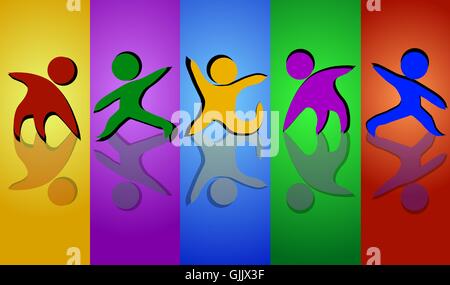 motion postponement moving Stock Photo