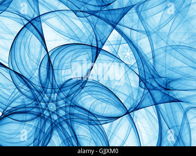 blue abstract blend Stock Photo