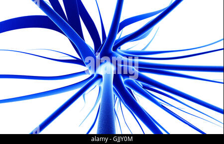 cell futuristic abstract Stock Photo