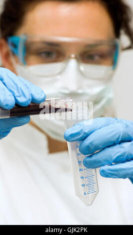 laboratory work Stock Photo