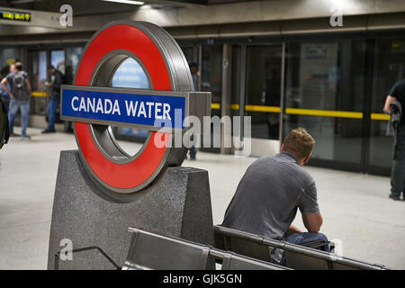 Canada Water Station. Canada Water Stock Photo