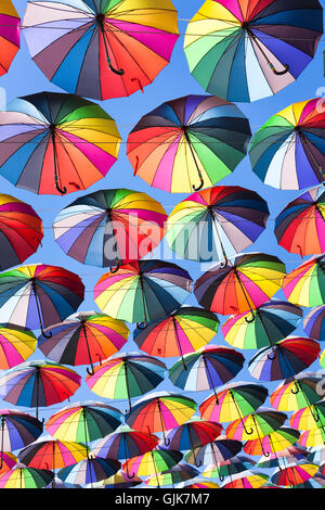 colorful umbrella Stock Photo