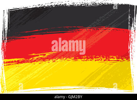germany german federal republic flag Stock Photo