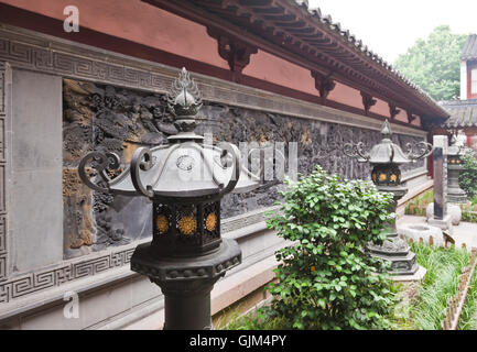 Han-Shan-Si Temple in Suzhou China Stock Photo