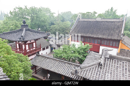 Han-Shan-Si Temple in Suzhou China Stock Photo