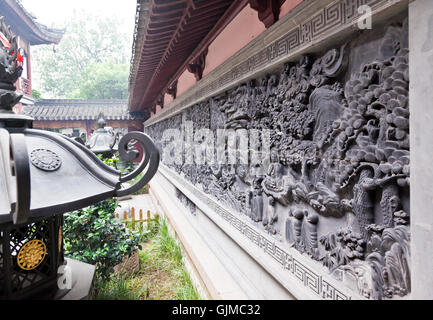 Han-Shan-Si Temple in Suzhou China Stock Photo