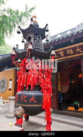 Han-Shan-Si Temple in Suzhou China Stock Photo