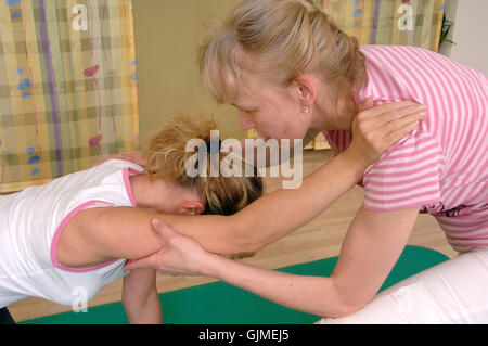 alternative treatment therapy Stock Photo