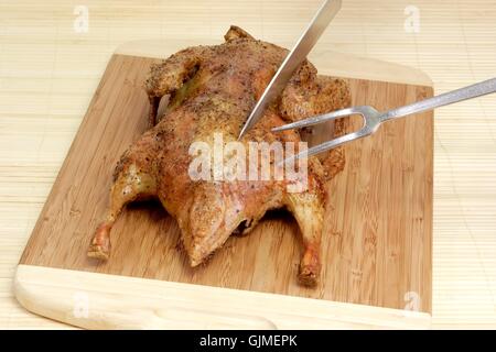 duck poultry roast duck Stock Photo