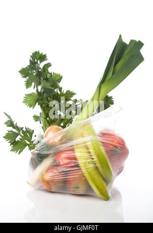 isolated progenies fruits Stock Photo