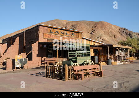 ghost town in the wild west Stock Photo