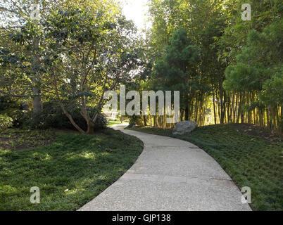 A photograph of the Japanese Garden in Balboa Park, San Diego