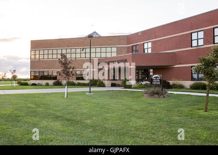 Creston Elementary and Middle School - Creston, IA Stock Photo