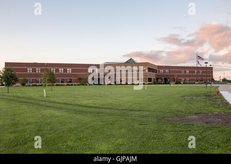 Creston Elementary and Middle School - Creston, IA Stock Photo