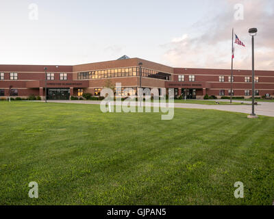 Creston Elementary and Middle School - Creston, IA Stock Photo