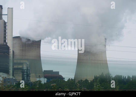 power station in Germany Stock Photo
