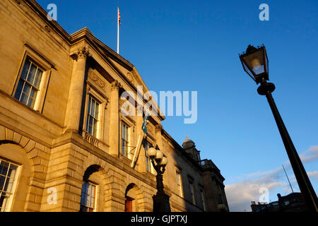 General Register House on Princes Street, part of the National Records of Scotland Stock Photo