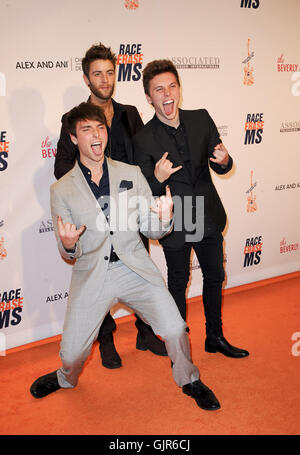 The 23rd Annual Race to Erase MS Gala  Featuring: Emblem3 Where: Los Angeles, California, United States When: 15 Apr 2016 Stock Photo