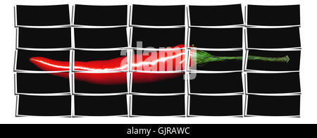 spice hot abstract Stock Photo