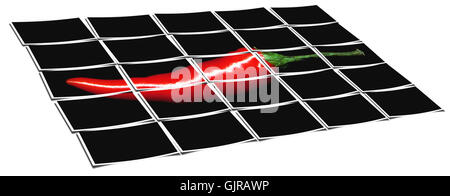 spice hot abstract Stock Photo