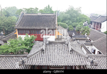 Han-Shan-Si Temple in Suzhou China Stock Photo