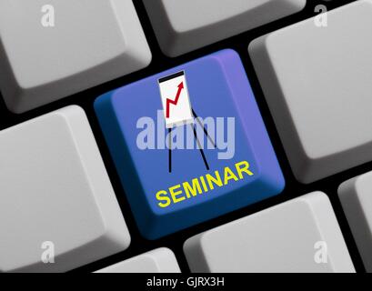 online seminar Stock Photo