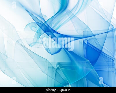 Abstract blue - cyan background with light lines Vector Image