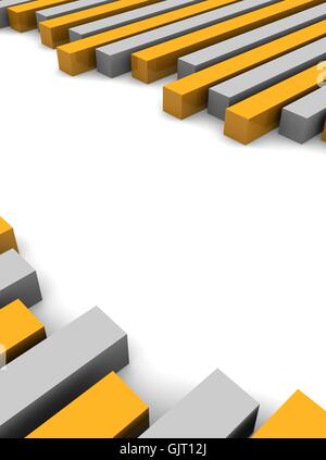 object parallel pattern Stock Photo