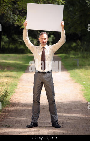 board portrait blank Stock Photo
