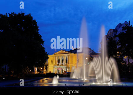 opera house in halle an der saale Stock Photo