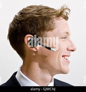 conversation close talk Stock Photo