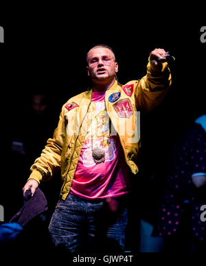 Horst Christian Simco aka Riff Raff performs at the Ultra Music ...