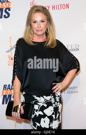 Celebrities attend 23rd Annual Race To Erase MS Gala - Red Carpet at The Beverly Hilton Hotel.  Featuring: Kathy Hilton Where: Los Angeles, California, United States When: 16 Apr 2016 Stock Photo