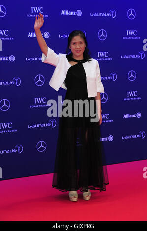 Laureus World Sports Awards at Messe Berlin  Featuring: Liu Where: Berlin, Germany When: 18 Apr 2016 Stock Photo