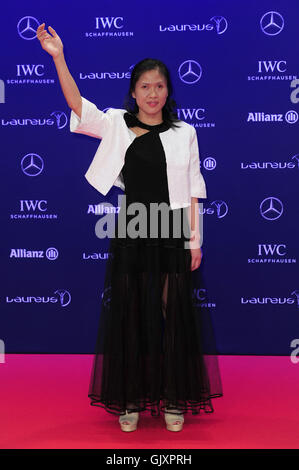 Laureus World Sports Awards at Messe Berlin  Featuring: Liu Where: Berlin, Germany When: 18 Apr 2016 Stock Photo