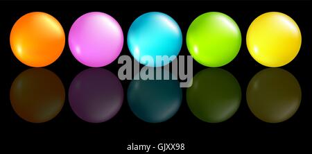 buttons Stock Vector