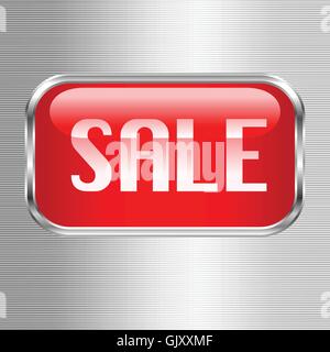 button SALE Stock Vector