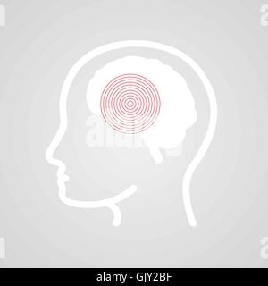 headache Stock Vector