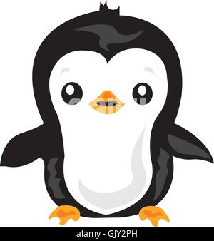 Cute Penguin Stock Vector