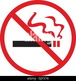 No Smoking Stock Vector