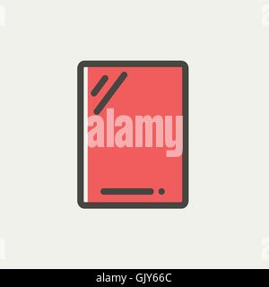 Gadget thin line icon Stock Vector
