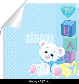 Baby blue Stock Vector