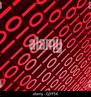 digit code binary Stock Photo