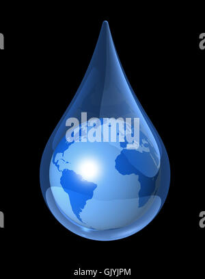 environment enviroment drop Stock Photo